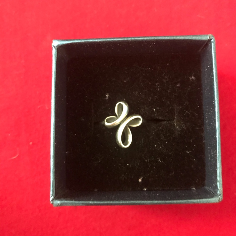 James Avery cross ring